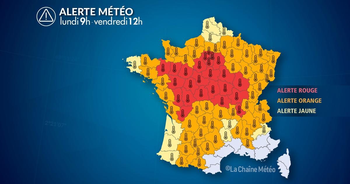 Alerte Météo : Alerte rouge canicule