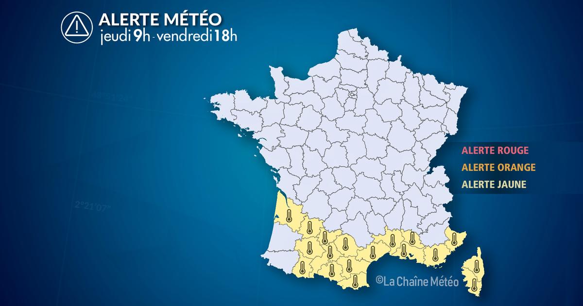Alerte Météo : Fortes chaleurs persistantes au sud