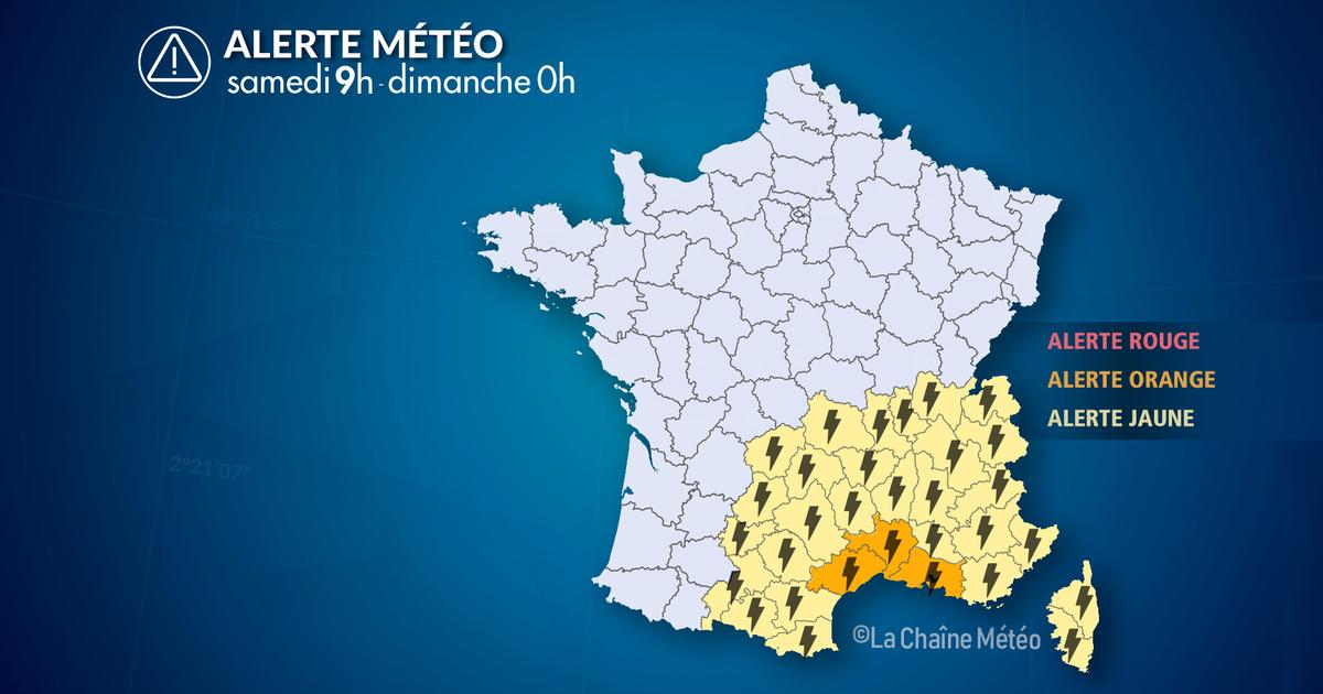 Alerte Météo : Forte dégradation orageuse au sud ce samedi