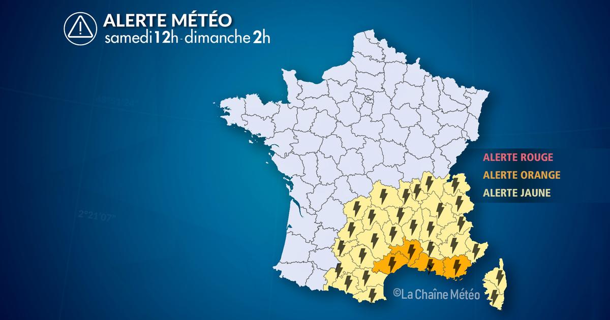 Alerte Météo : Forte dégradation orageuse au sud ce samedi