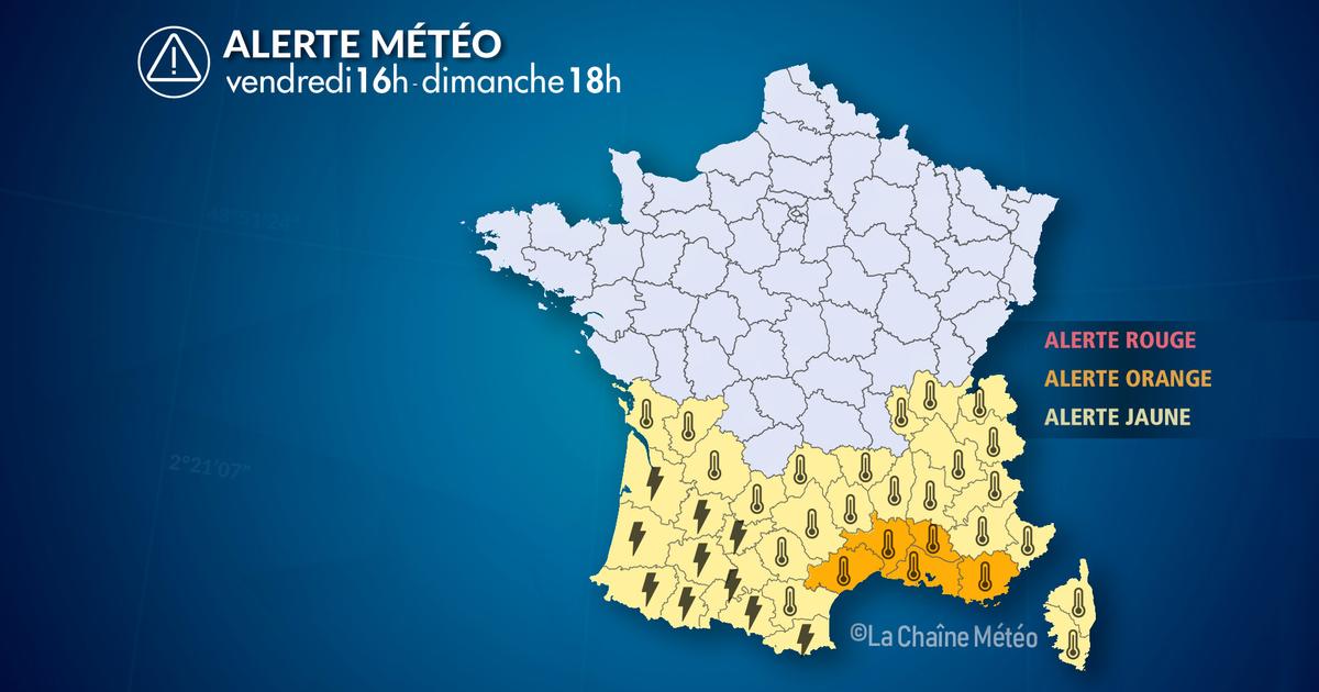 Alerte Météo : Canicule durable et orages au sud-ouest