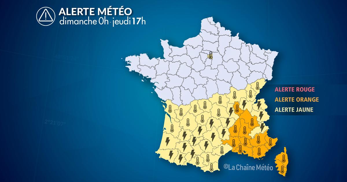 Alerte Météo : Canicule et forts orages