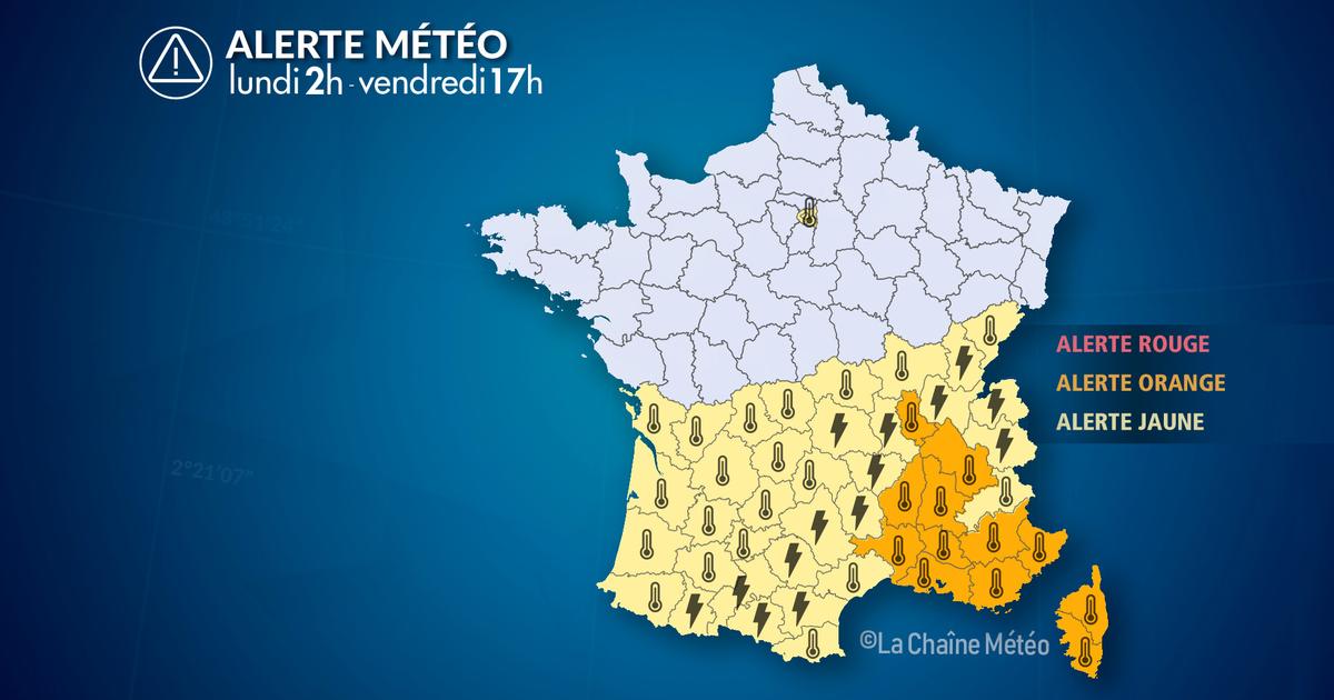Alerte Météo : Canicule et orages