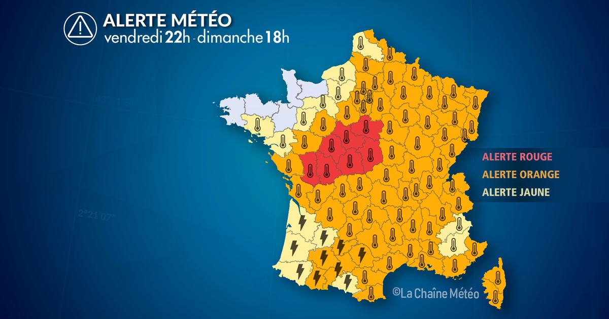 Alerte Météo : Canicule, violents orages au sud-ouest ce samedi