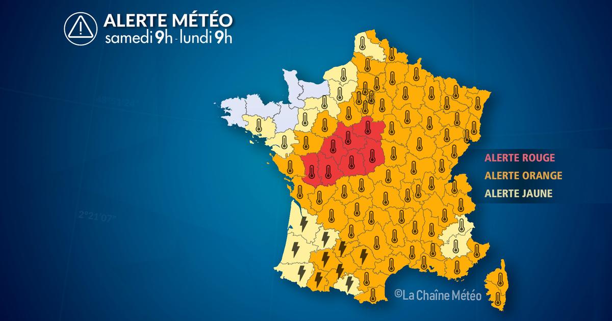 Alerte Météo : Canicule, violents orages au sud-ouest ce samedi
