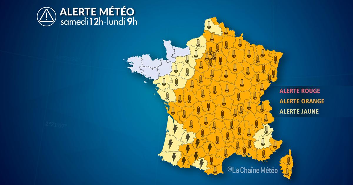 Alerte Météo : Canicule, violents orages au sud-ouest ce samedi