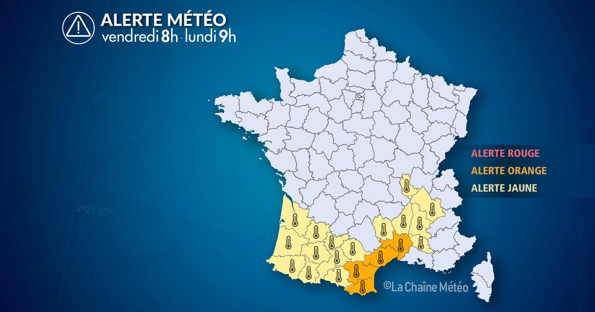 Alerte Météo : Alerte très fortes chaleurs et canicule au sud