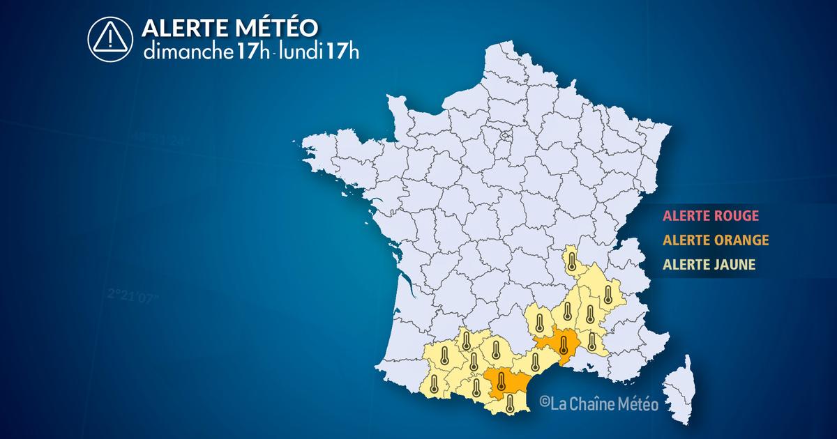 Alerte Météo : Alerte fortes chaleurs au sud