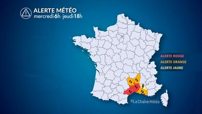 Premier épisode cévenol : alerte rouge aux fortes pluies et orages