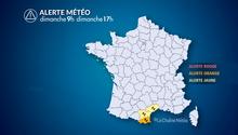 Fortes pluies orageuses en Languedoc Roussillon