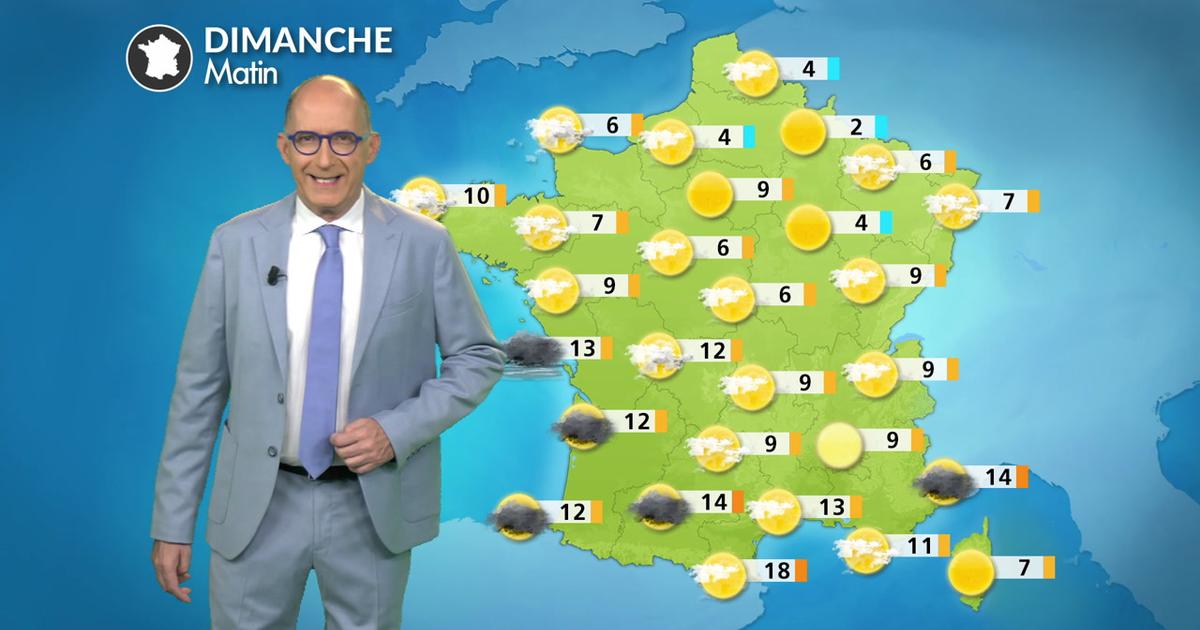 Météo demain : un dimanche 26 avril agréable avec un ressenti estival l'après-midi