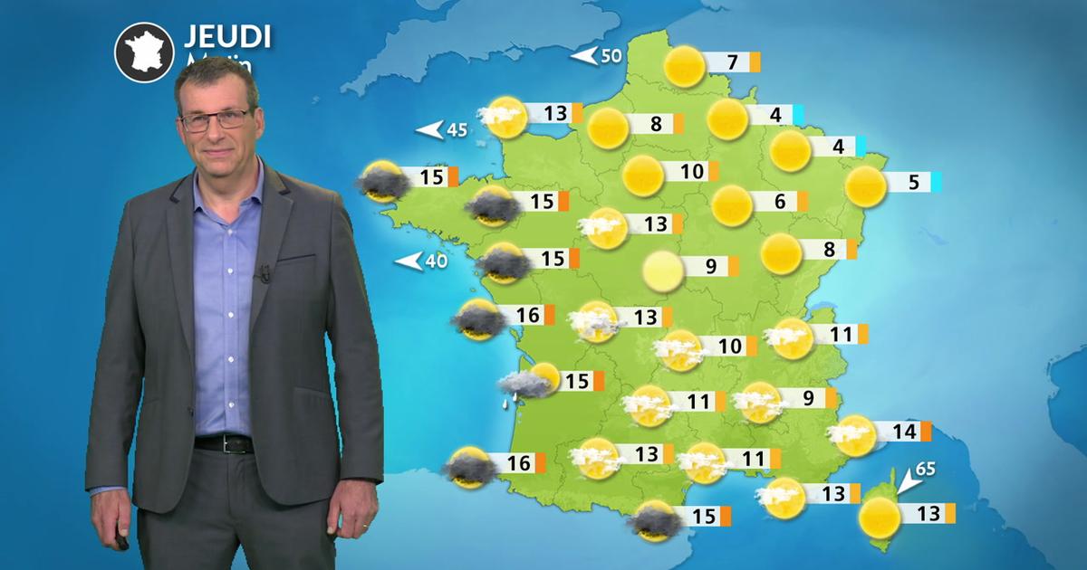 Météo demain : retour des orages par le sud-ouest, grand beau au nord et à l'est