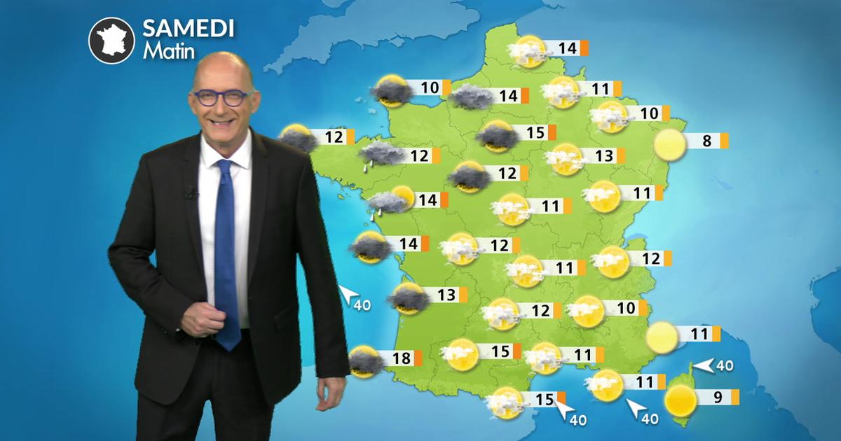 Météo demain : orages à l'ouest, la chaleur fait de la résistance à l'est samedi