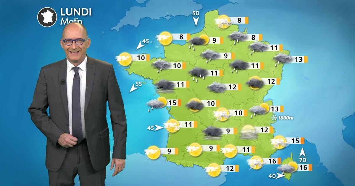 Météo demain : un début de semaine instable et rafraîchi lundi 11 mai