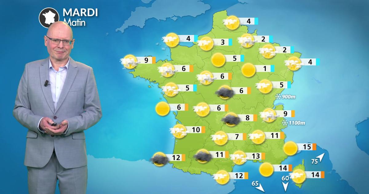 Météo demain : coup de fraîcheur et vent violent pour les Saints de glace