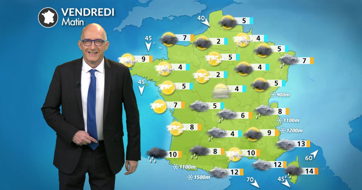 Météo demain : pic de fraîcheur atteint vendredi 15 mai
