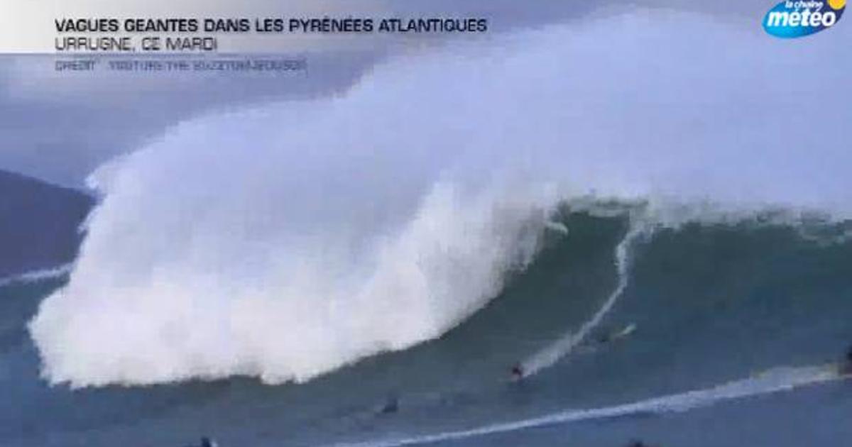 Vague géante en France ce mardi la Belharra de l'année Actualités — free download