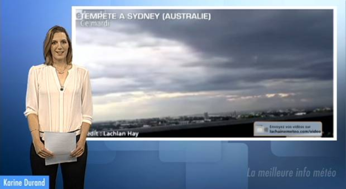 Australie : l'orage du siècle hier - Actualités La Chaîne Météo