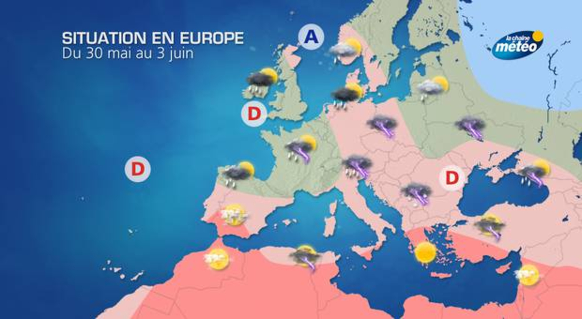 Meteo à Rome Pour La Semaine Prochaine Semaine prochaine : météo très instable - Actualités La Chaîne Météo