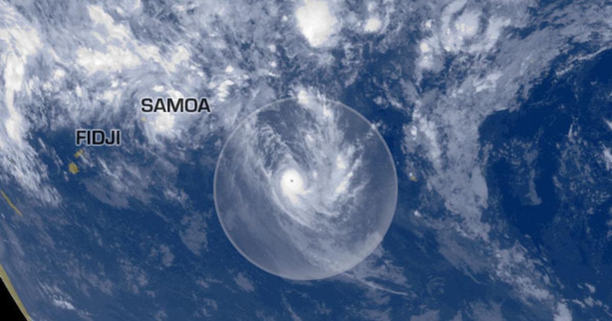 Le cyclone Pat vers les îles Cook - Actualités La Chaîne Météo
