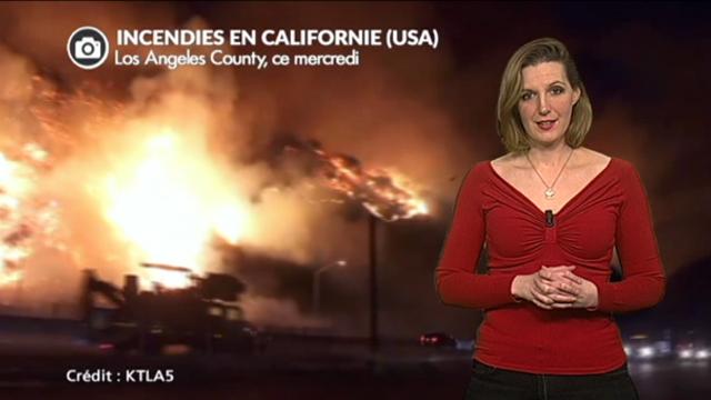 Californie : les feux atteignent Los Angeles