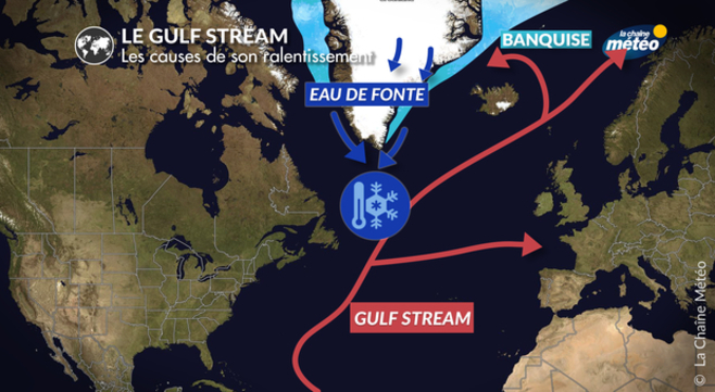 Affaiblissement du Gulf Stream : quelles conséquences sur notre climat ? -  Actualités La Chaîne Météo