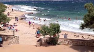 Un vent très puissant : la Bora