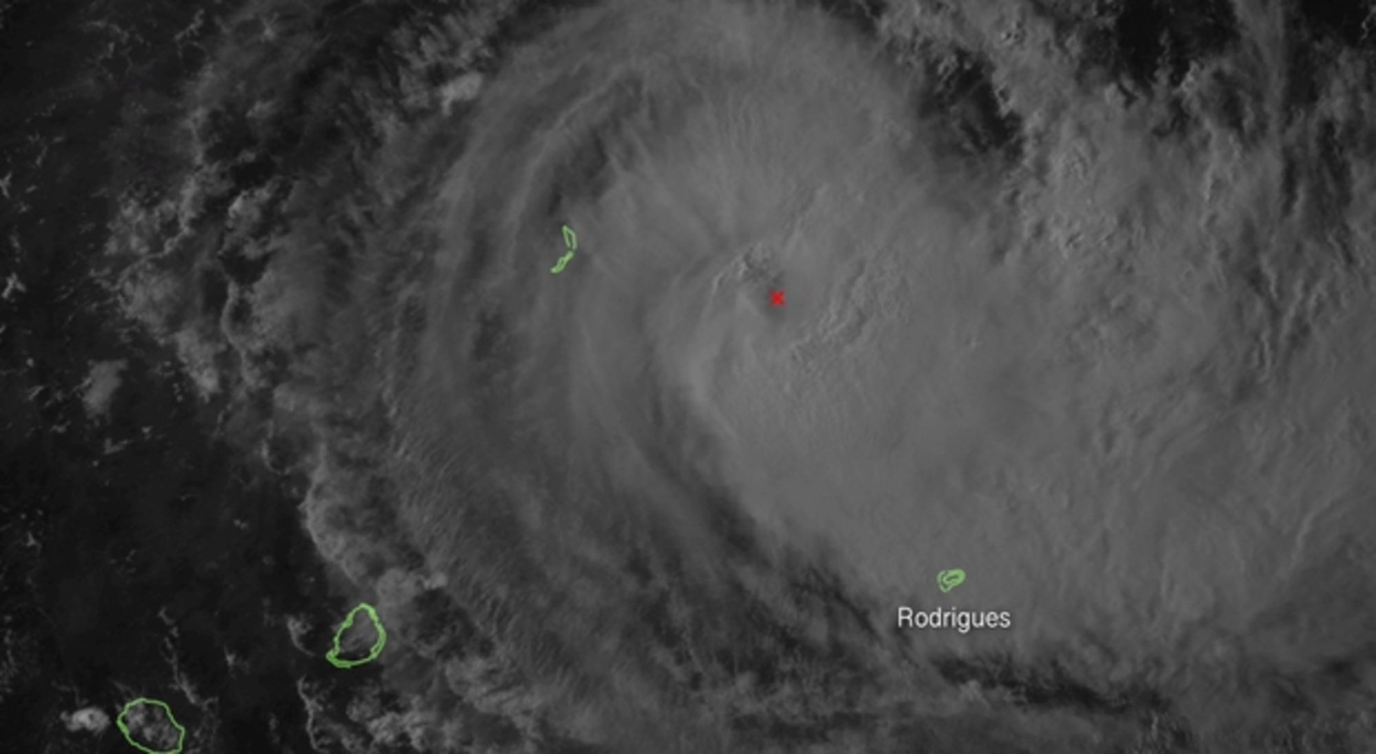 Rodrigues menacé par un dangereux cyclone - Actualités La Chaîne Météo