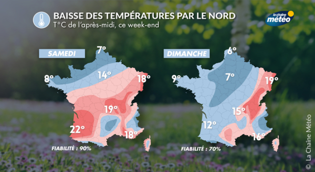 Meteo Du Samedi 10 Avril Pluie Durable Dans Le Nord Ouest Actualites La Chaine Meteo