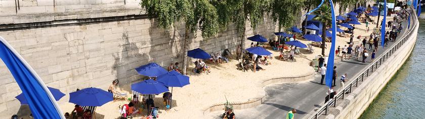 Une plage dans la ville : 7 spots «effet mer» incontournables en Europe