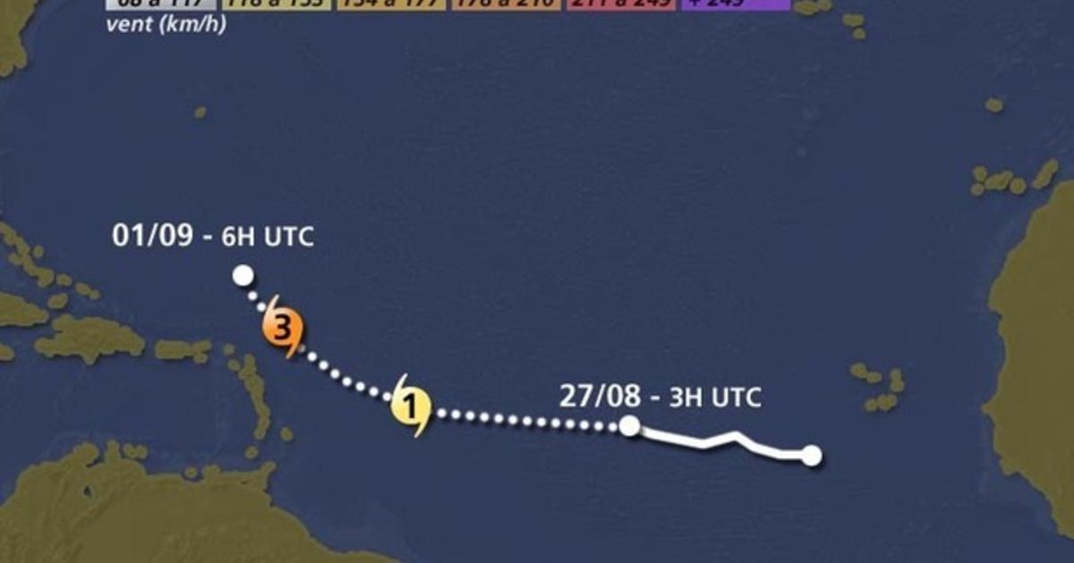 Danielle : cyclone majeur sur l'Atlantique ! Earl menace les Antilles ...