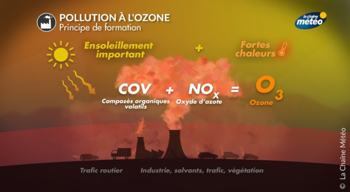 Vague De Chaleur, Risques D'incendies Et Pollution à L'ozone Cette ...