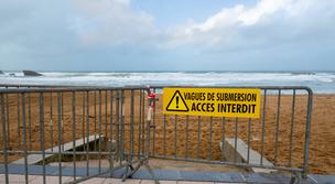 Tempête Ciaran : risque maximal de submersion sur les côtes