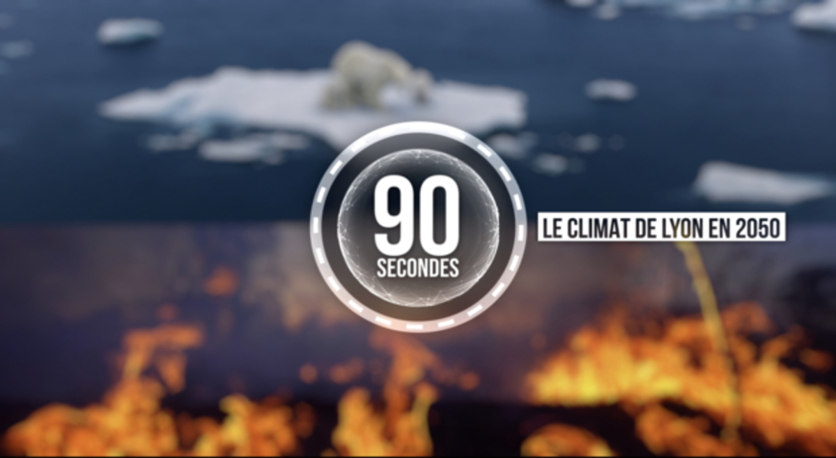 90s pour le changement climatique : le climat de Lyon en 2050