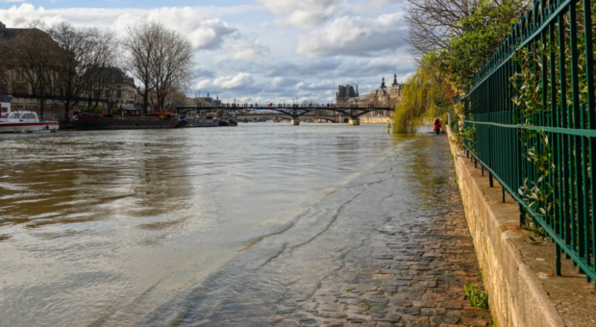 Seine à Paris : un débit qui repart à la hausse