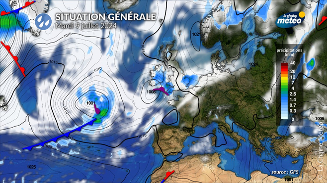 Pic de chaleur en début de semaine avant de nouveaux orages ...