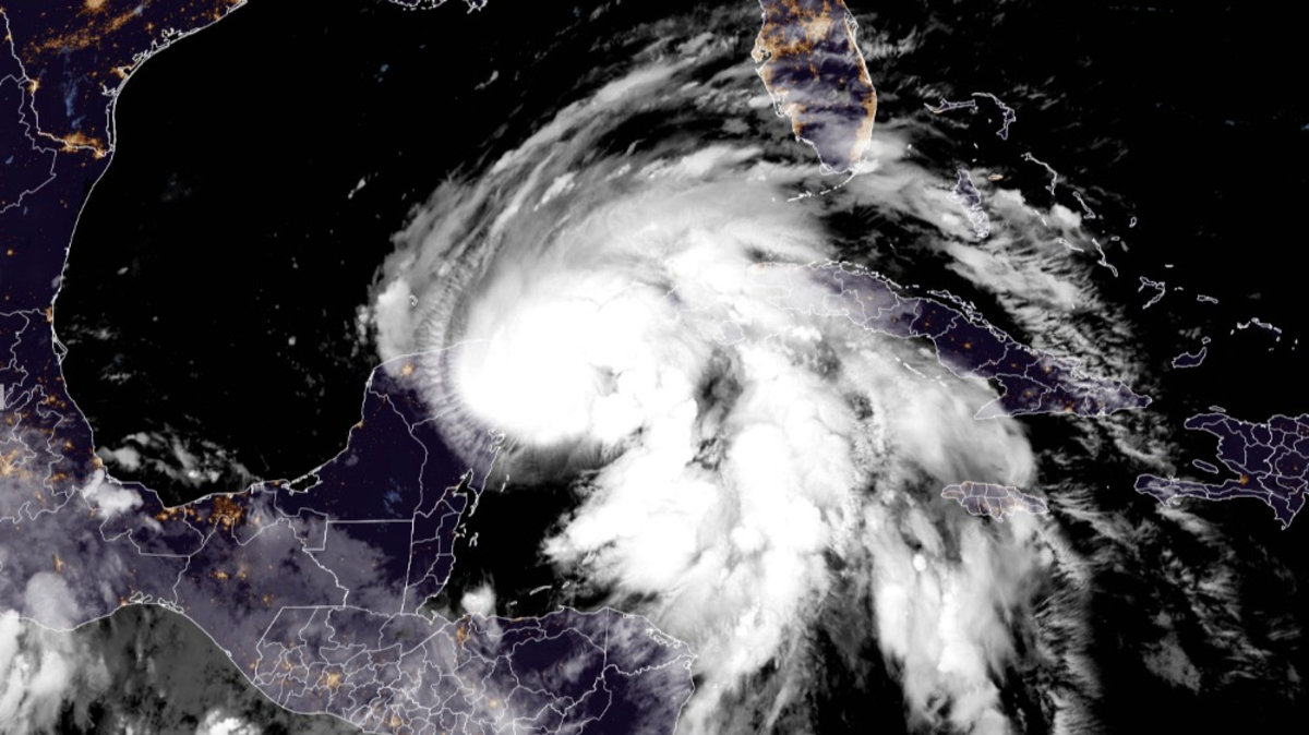 Orkaan Helen: Raakte donderdag Florida met windsnelheden van meer dan 190 km/u