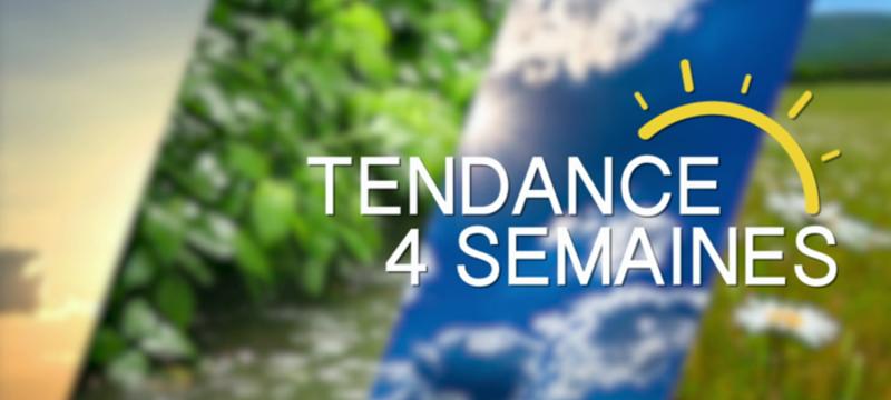  Tendance météo à 4 semaines jusqu'à la fin octobre