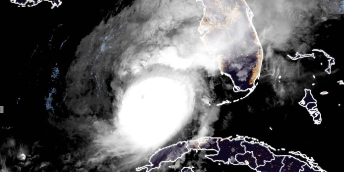 L'ouragan Milton à 300 km/h des côtes de Floride avec des vents à 250 km/h - Actualités La Chaîne Météo (1/1)