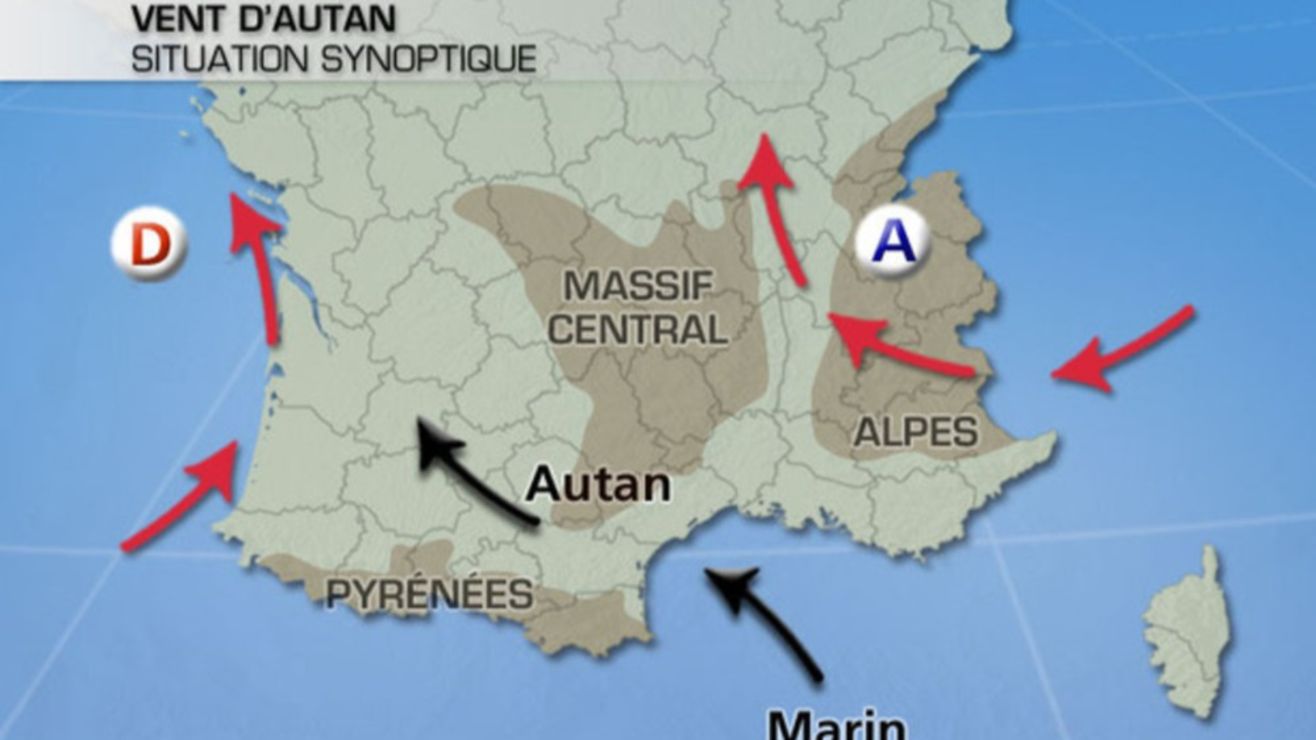 Qu'est-ce que le vent d'autan ? - Actualités La Chaîne Météo