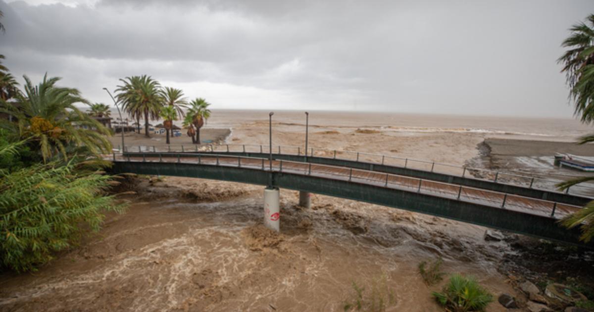 Nouvelle goutte froide (DANA) en Espagne : jusqu'à 250 mm attendus en Catalogne