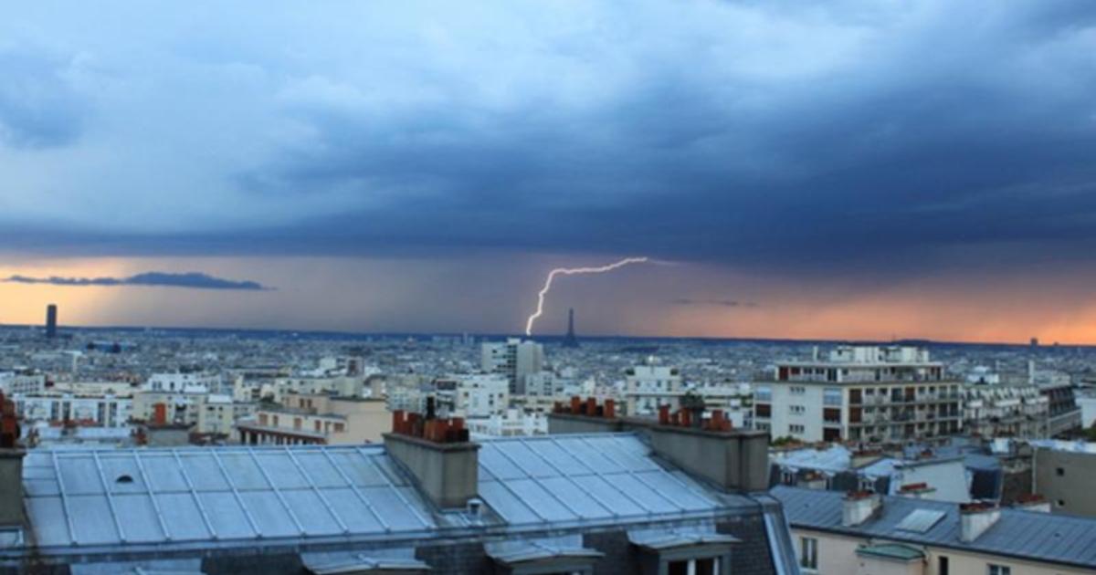 Direct Orage : l'orage passe juste au nord de Paris - Actualités La Chaîne Météo