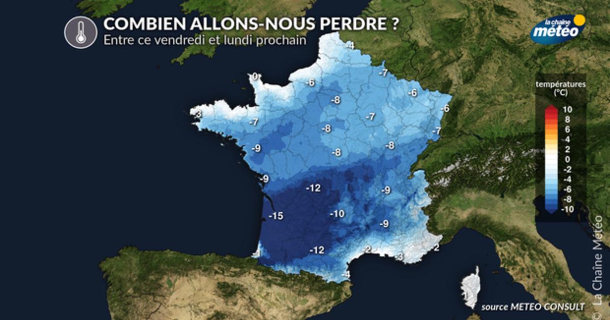 Chute des températures pour le début de semaine prochaine - Actualités ...