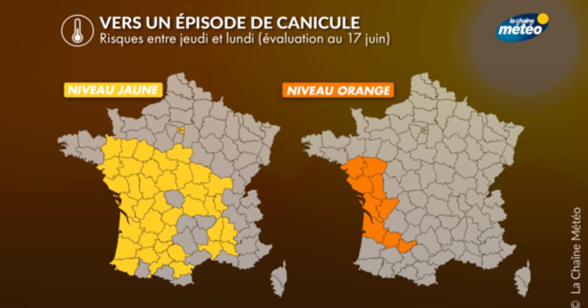 Vague de chaleur : vers une alerte canicule pour la fin de semaine et ...