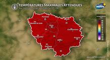Vague de chaleur durable en Ile-de-France : jusqu'à 36°C ce mardi