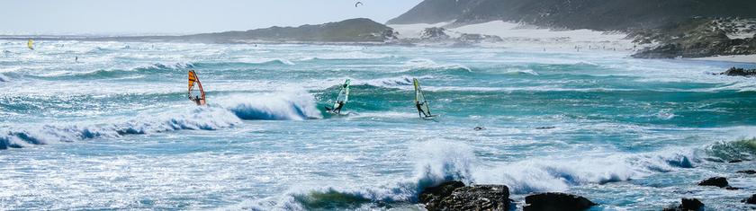 Les plus beaux spots de windsurf d’Afrique du Sud