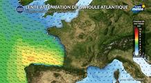 Risque de submersion atlantique en atténuation vendredi