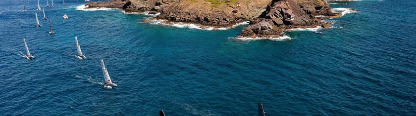 Saint Barth Cata Cup 2025 : les rois du F18 s’affrontent sous les alizés