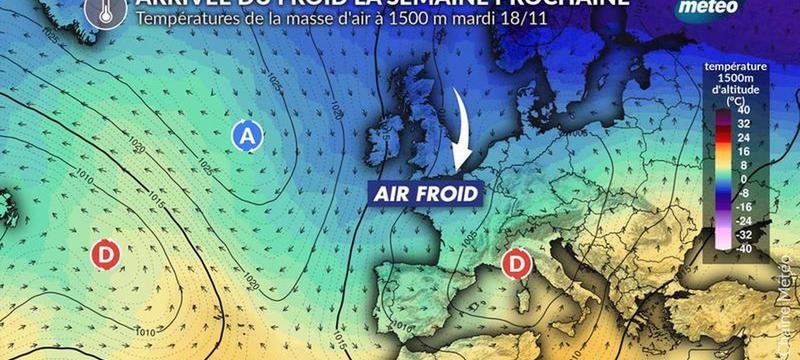  Arrivée du froid la semaine prochaine