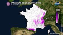 Neige abondante en montagne cette semaine : un plâtrage dès ce mercredi